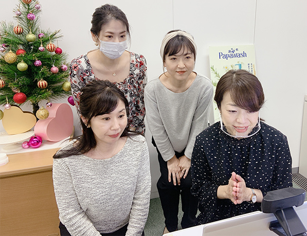 創業当時から続いているお客様とのコミュニケーション